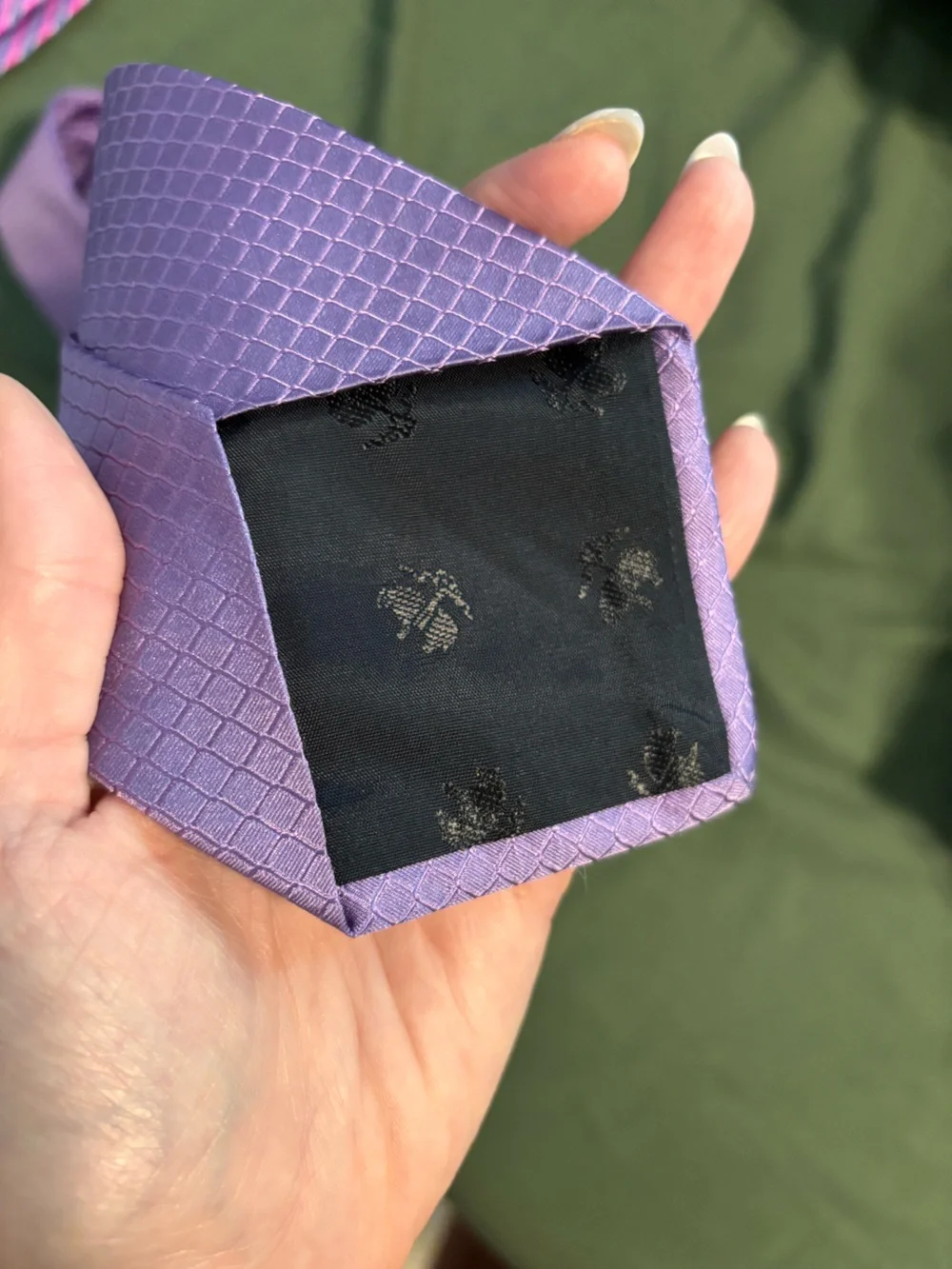 Brooks Brothers Purple Tie 100% silk